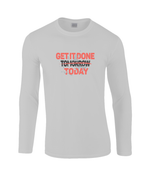 Get it Done Today | Gildan SoftStyle® Long Sleeve T-Shirt.