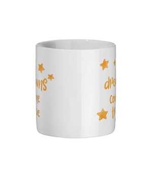 Dreams Come True 11 oz mug. Daily Affirmations, Empowering, Motivation, Inspiration. Perfect Gift.