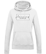 Planning Is My Happy Hour | AWDis Girlie College Hoodie.