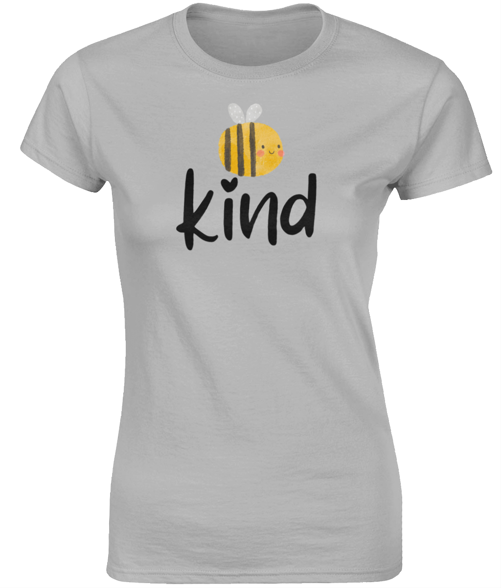Be Kind 1 | Gildan SoftStyle® Ladies Fitted Ringspun T-Shirt.