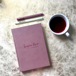 INSPIRE NOW JOURNAL – A5 Daily & Weekly Productivity Planner | Dusty Rose Pink